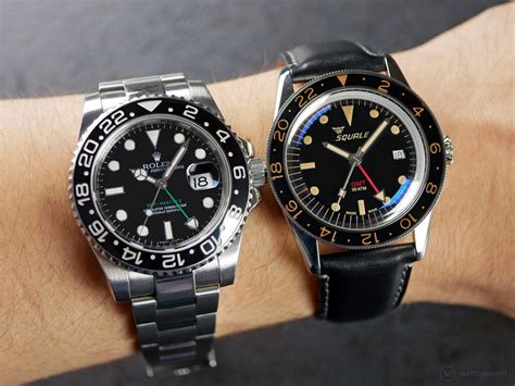 squale gmt vs rolex gmt master|squale 30 atmos gmt.